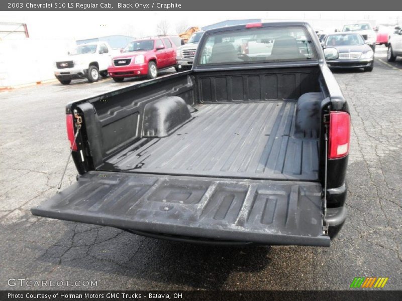 Black Onyx / Graphite 2003 Chevrolet S10 LS Regular Cab