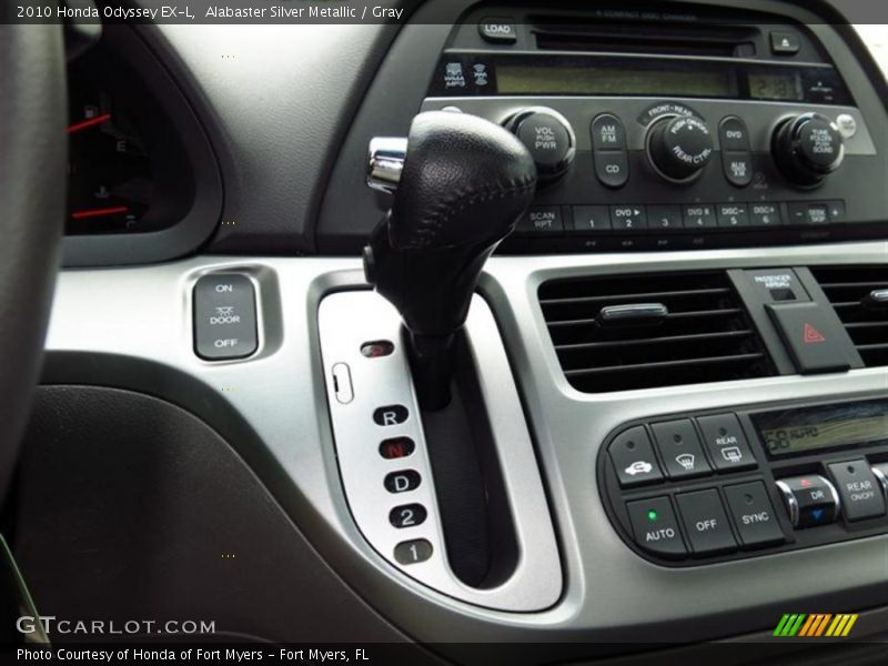 Alabaster Silver Metallic / Gray 2010 Honda Odyssey EX-L