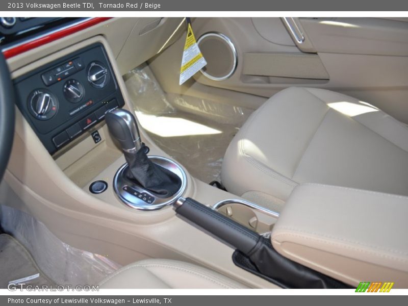 Tornado Red / Beige 2013 Volkswagen Beetle TDI