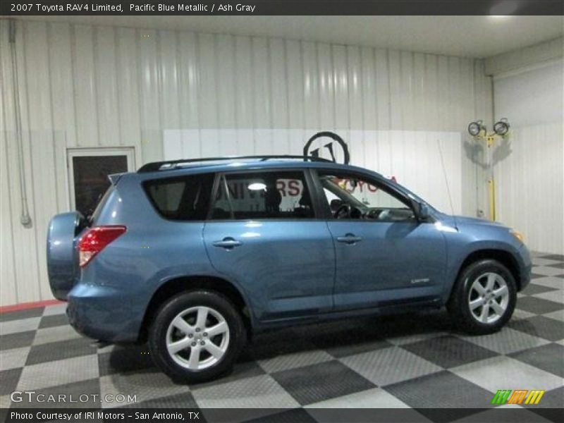 Pacific Blue Metallic / Ash Gray 2007 Toyota RAV4 Limited