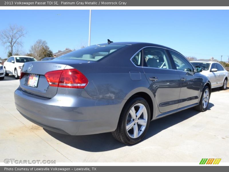 Platinum Gray Metallic / Moonrock Gray 2013 Volkswagen Passat TDI SE