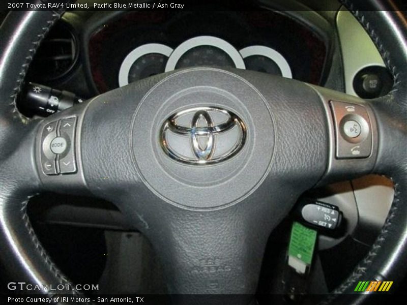 Pacific Blue Metallic / Ash Gray 2007 Toyota RAV4 Limited