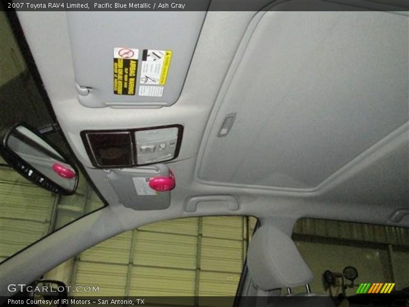 Pacific Blue Metallic / Ash Gray 2007 Toyota RAV4 Limited