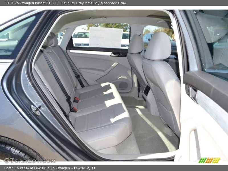Platinum Gray Metallic / Moonrock Gray 2013 Volkswagen Passat TDI SE