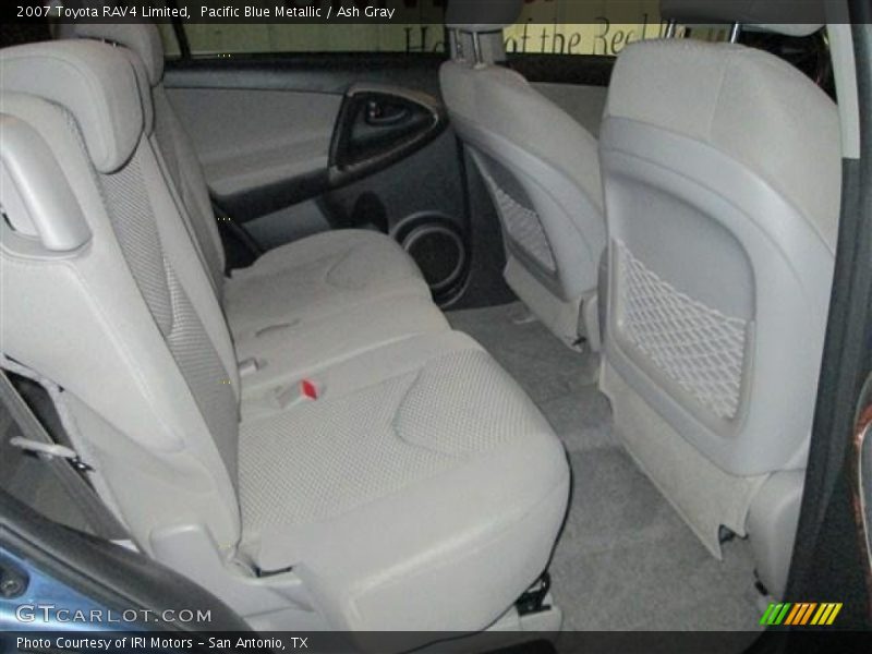 Pacific Blue Metallic / Ash Gray 2007 Toyota RAV4 Limited