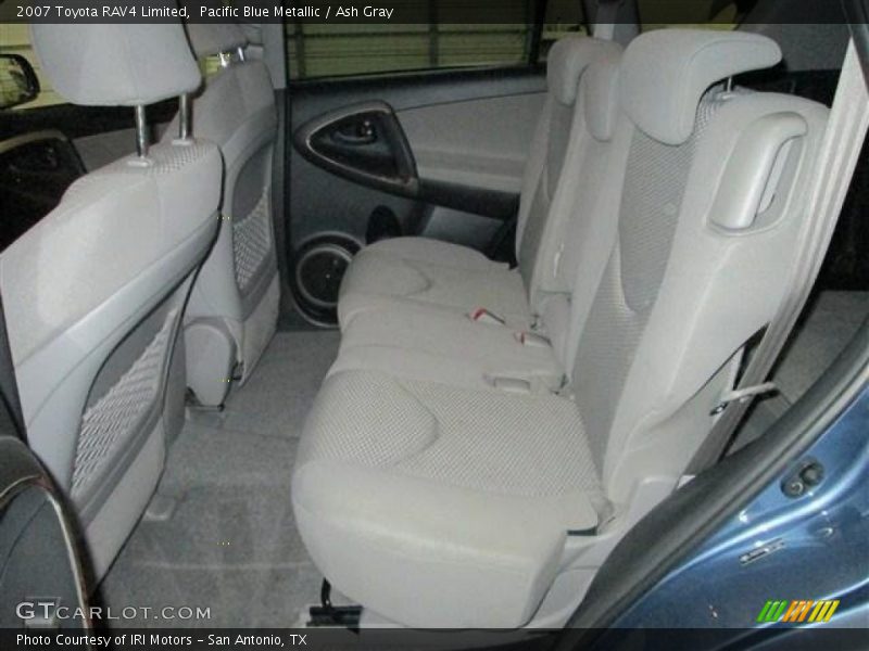 Pacific Blue Metallic / Ash Gray 2007 Toyota RAV4 Limited