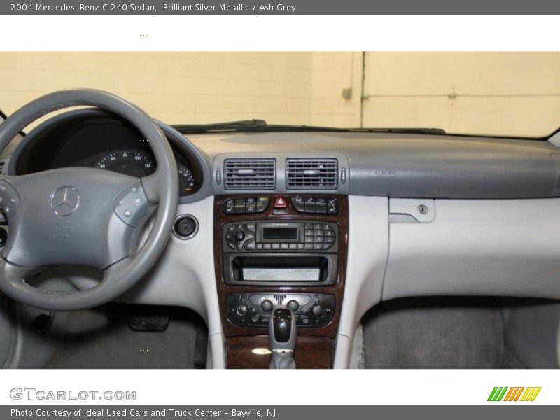 Brilliant Silver Metallic / Ash Grey 2004 Mercedes-Benz C 240 Sedan