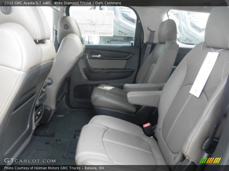 Rear Seat of 2013 Acadia SLT AWD