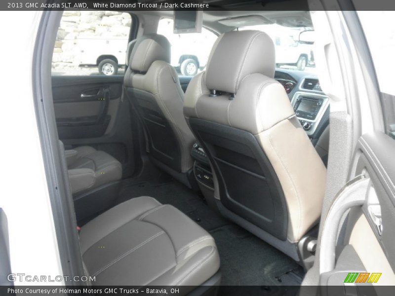 Rear Seat of 2013 Acadia SLT AWD