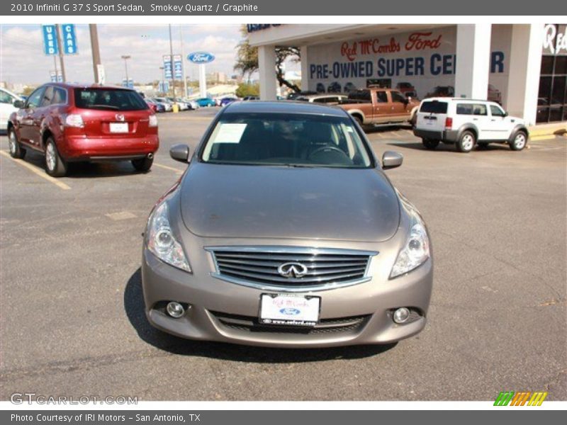 Smokey Quartz / Graphite 2010 Infiniti G 37 S Sport Sedan