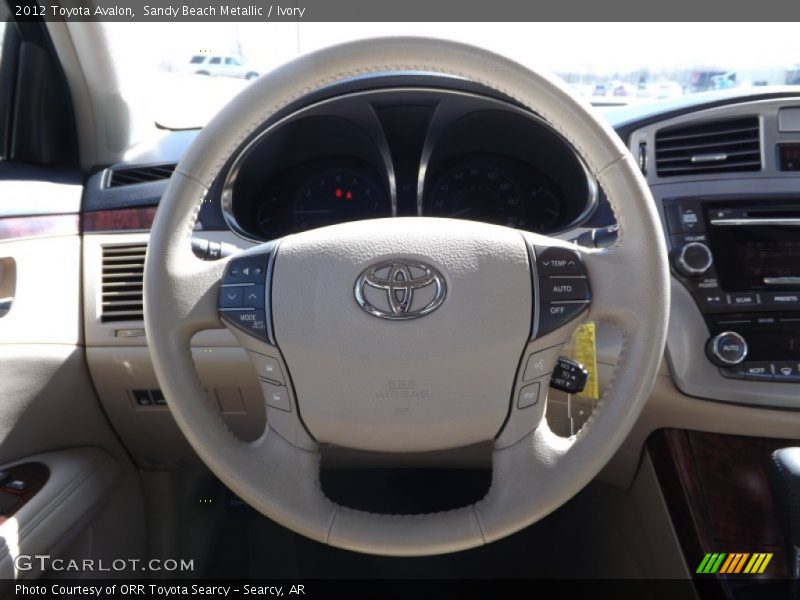 Sandy Beach Metallic / Ivory 2012 Toyota Avalon