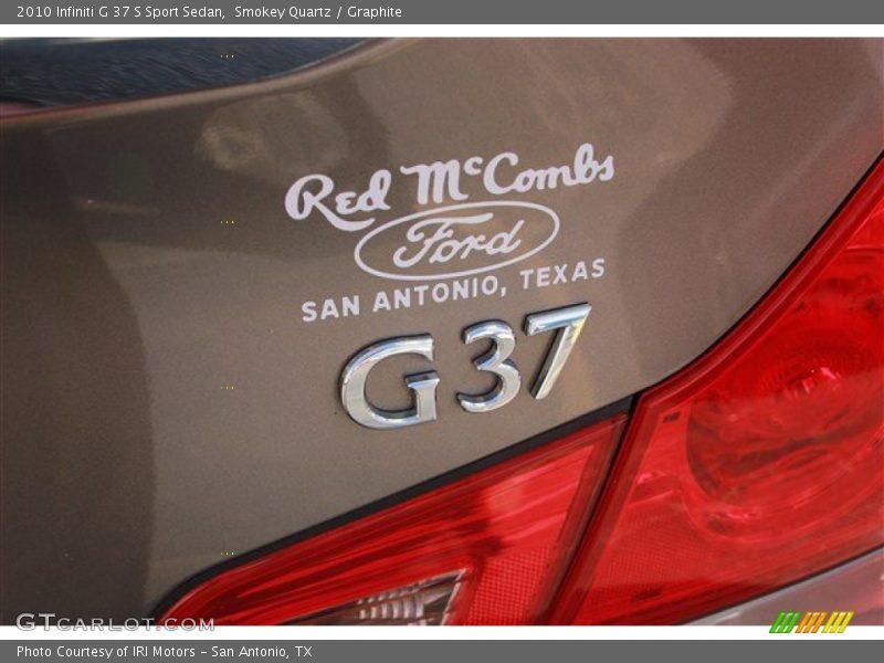 Smokey Quartz / Graphite 2010 Infiniti G 37 S Sport Sedan