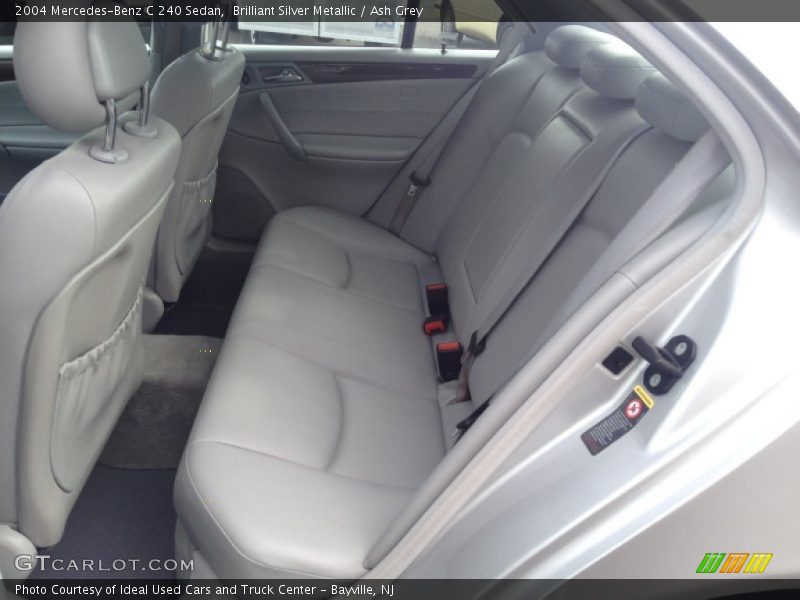 Brilliant Silver Metallic / Ash Grey 2004 Mercedes-Benz C 240 Sedan