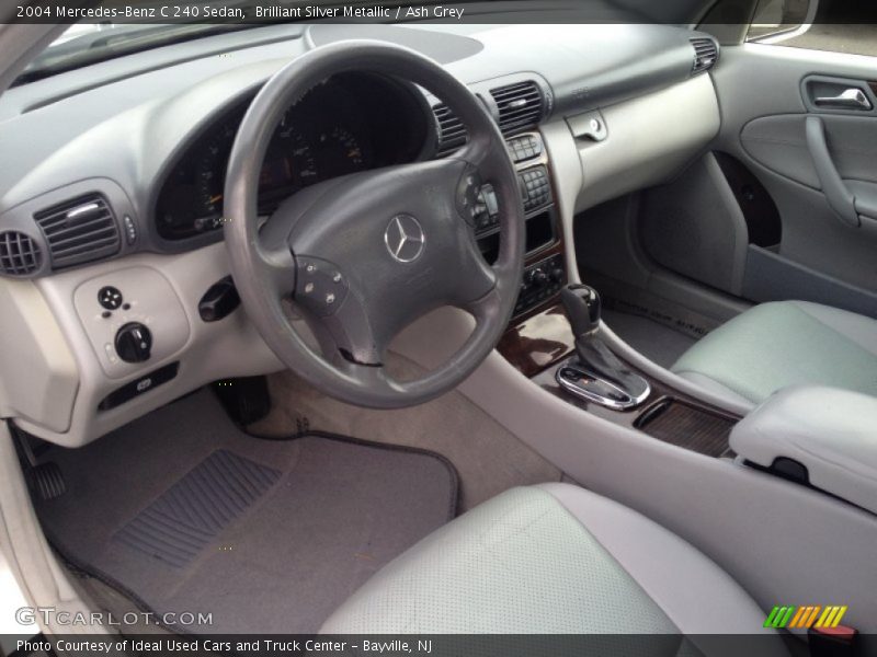 Brilliant Silver Metallic / Ash Grey 2004 Mercedes-Benz C 240 Sedan