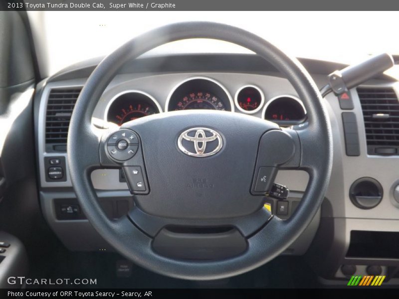 Super White / Graphite 2013 Toyota Tundra Double Cab