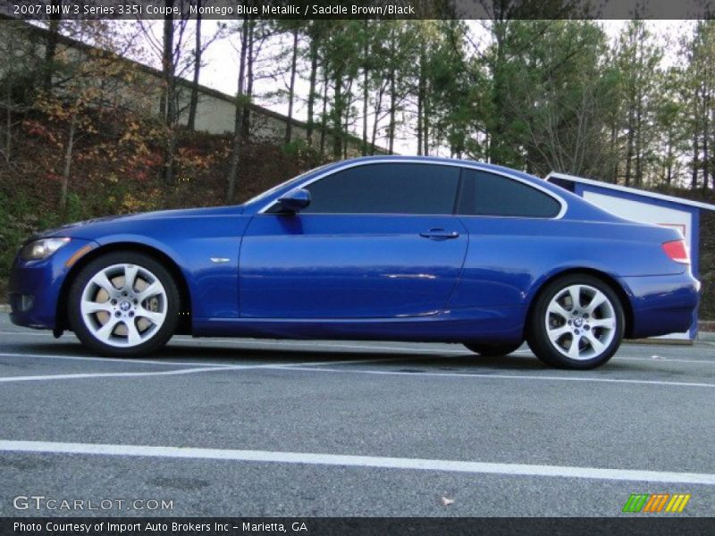  2007 3 Series 335i Coupe Montego Blue Metallic