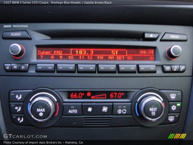 Controls of 2007 3 Series 335i Coupe