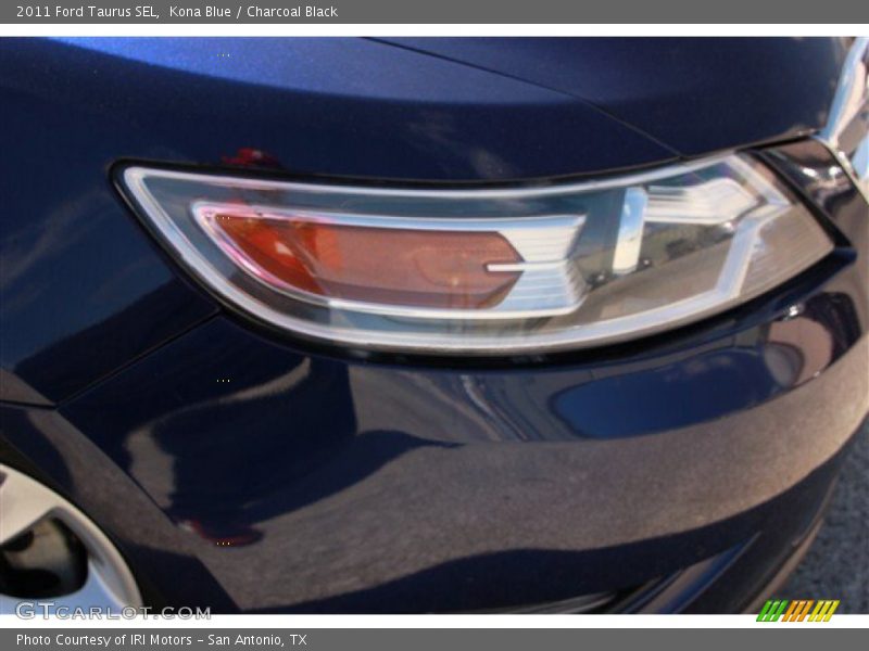 Kona Blue / Charcoal Black 2011 Ford Taurus SEL