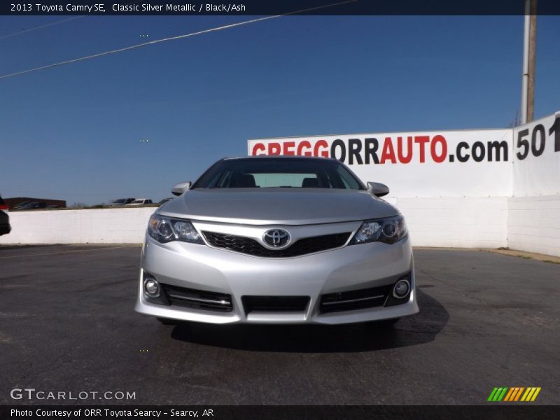 Classic Silver Metallic / Black/Ash 2013 Toyota Camry SE