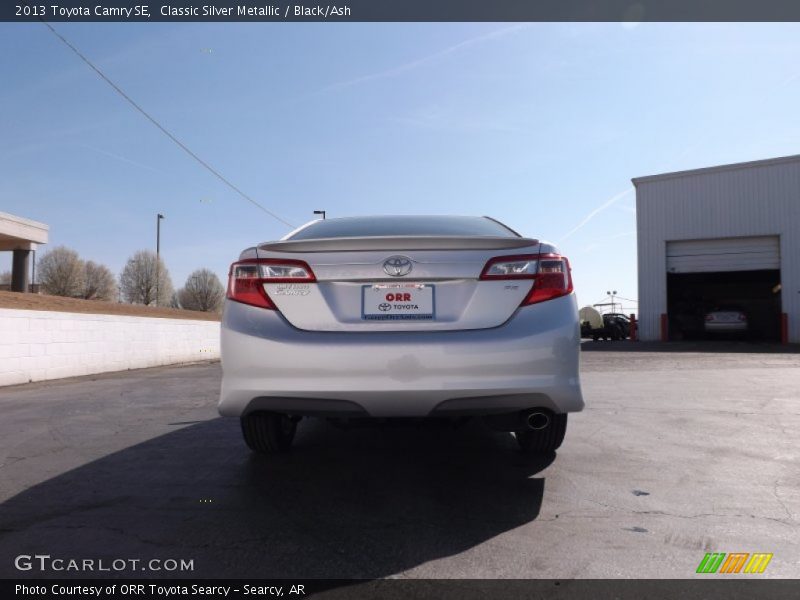 Classic Silver Metallic / Black/Ash 2013 Toyota Camry SE