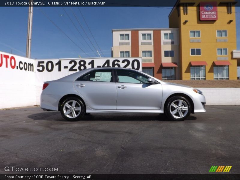 Classic Silver Metallic / Black/Ash 2013 Toyota Camry SE