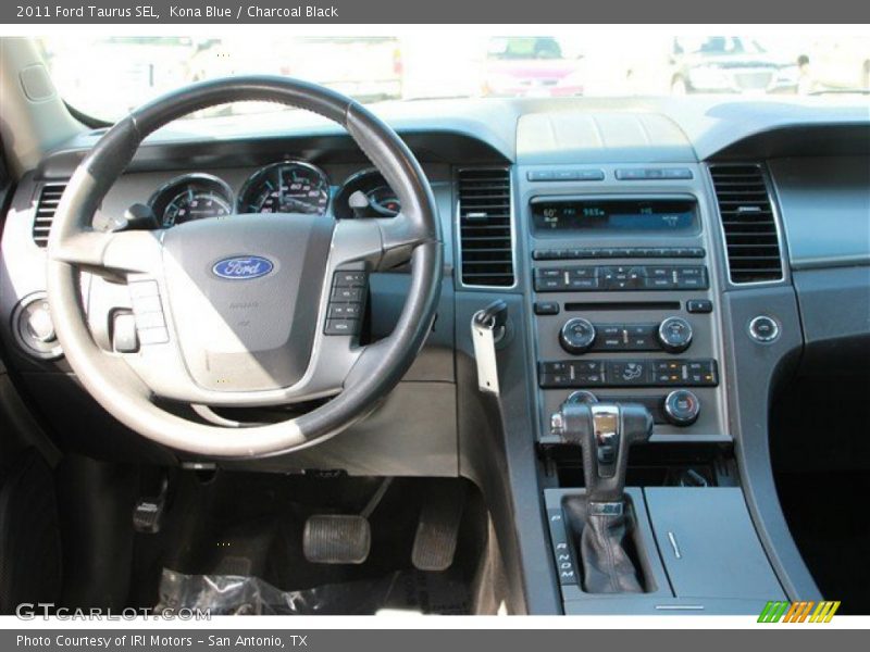 Kona Blue / Charcoal Black 2011 Ford Taurus SEL