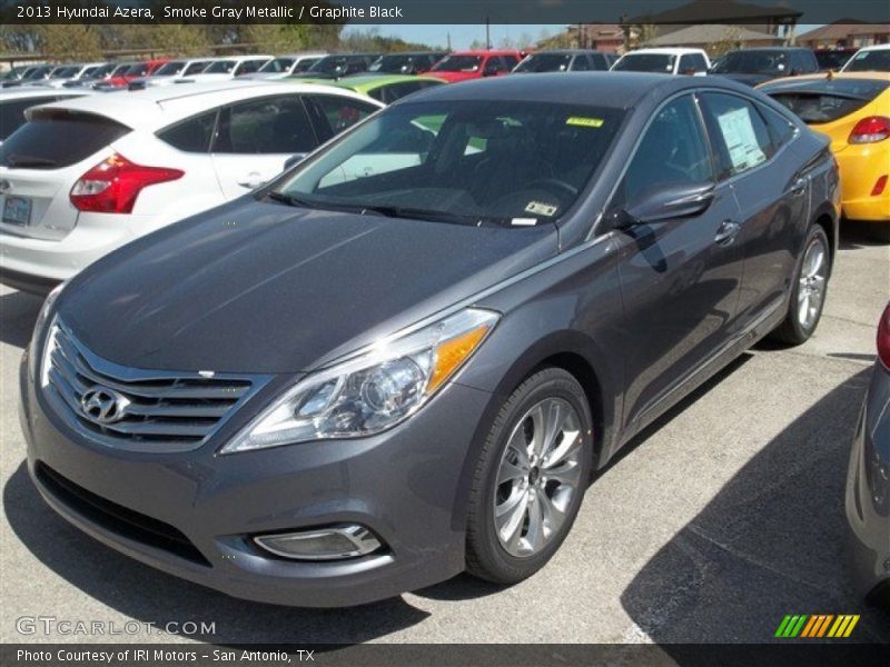 Smoke Gray Metallic / Graphite Black 2013 Hyundai Azera