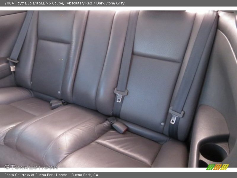 Absolutely Red / Dark Stone Gray 2004 Toyota Solara SLE V6 Coupe