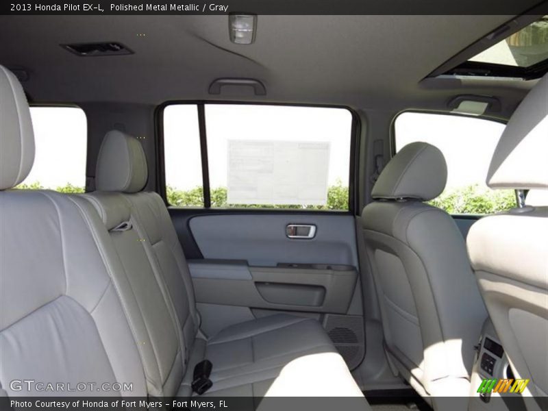 Polished Metal Metallic / Gray 2013 Honda Pilot EX-L