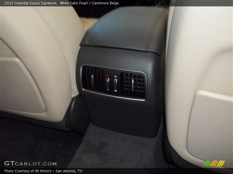 White Satin Pearl / Cashmere Beige 2013 Hyundai Equus Signature