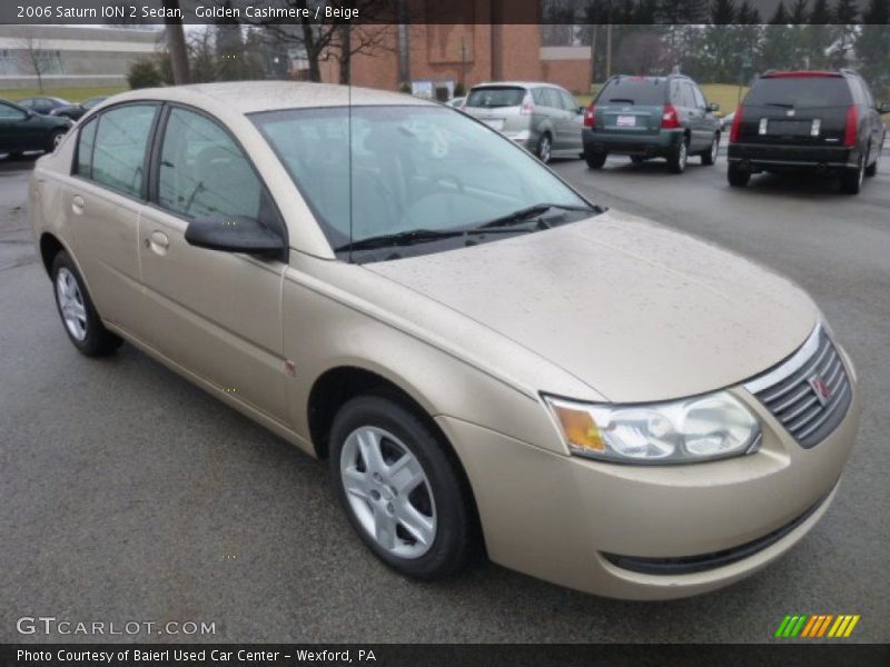 Golden Cashmere / Beige 2006 Saturn ION 2 Sedan