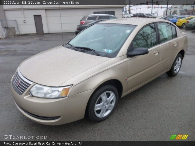 Golden Cashmere / Beige 2006 Saturn ION 2 Sedan