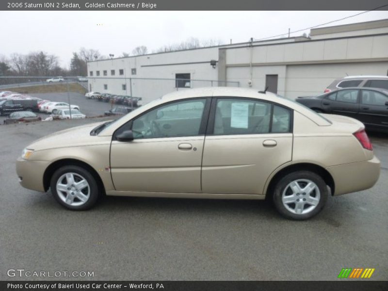 Golden Cashmere / Beige 2006 Saturn ION 2 Sedan