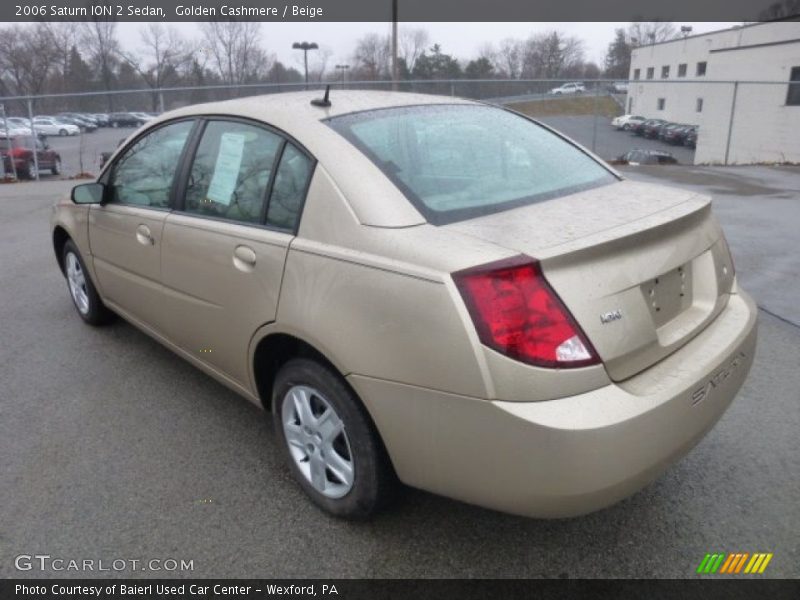 Golden Cashmere / Beige 2006 Saturn ION 2 Sedan