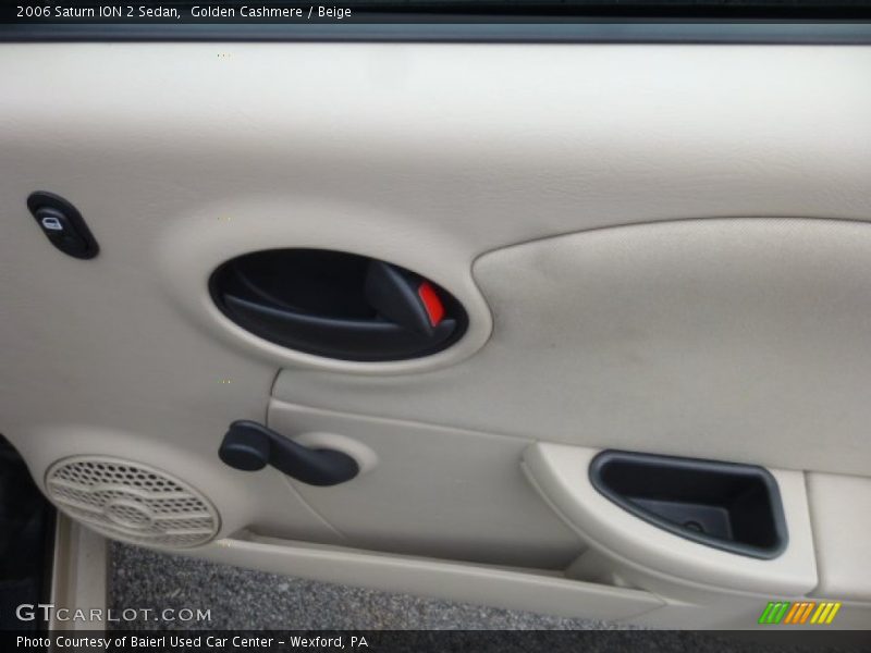 Golden Cashmere / Beige 2006 Saturn ION 2 Sedan