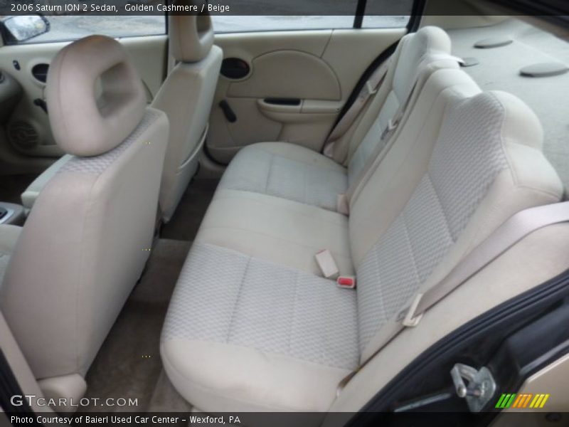 Golden Cashmere / Beige 2006 Saturn ION 2 Sedan