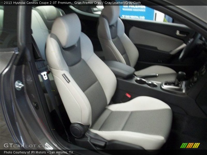 Front Seat of 2013 Genesis Coupe 2.0T Premium