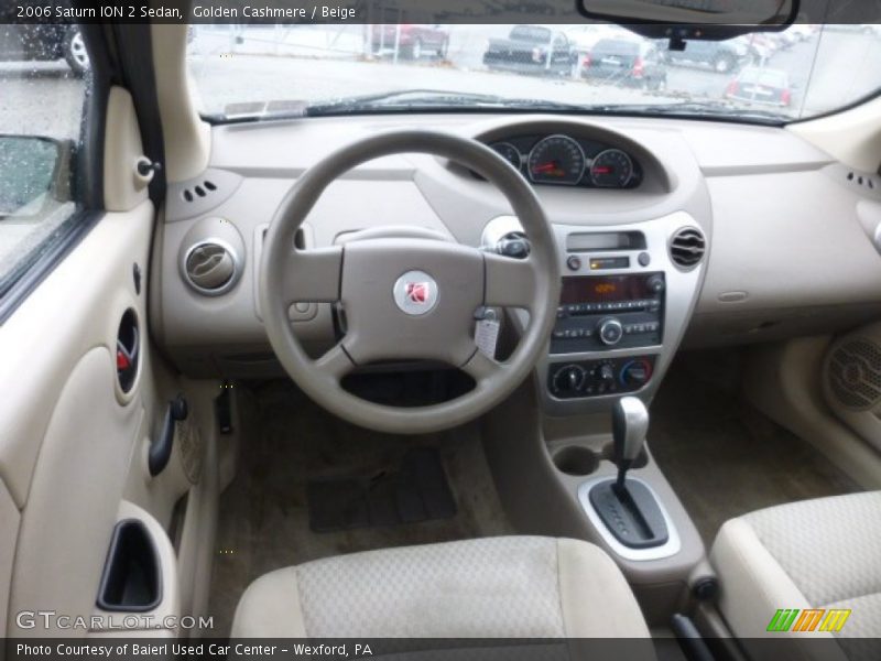 Golden Cashmere / Beige 2006 Saturn ION 2 Sedan