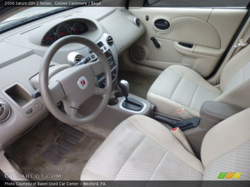 Golden Cashmere / Beige 2006 Saturn ION 2 Sedan