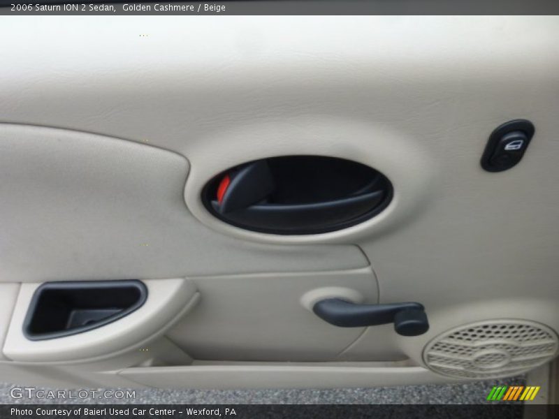 Golden Cashmere / Beige 2006 Saturn ION 2 Sedan