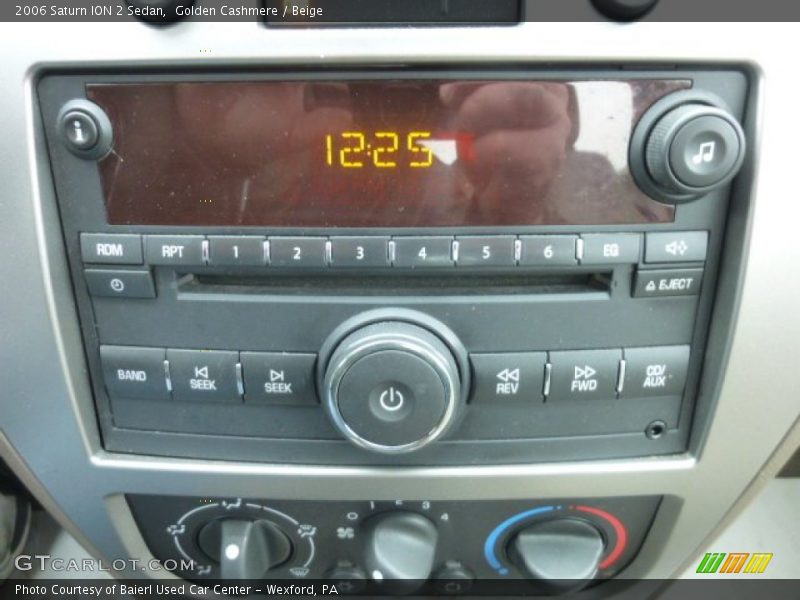 Golden Cashmere / Beige 2006 Saturn ION 2 Sedan