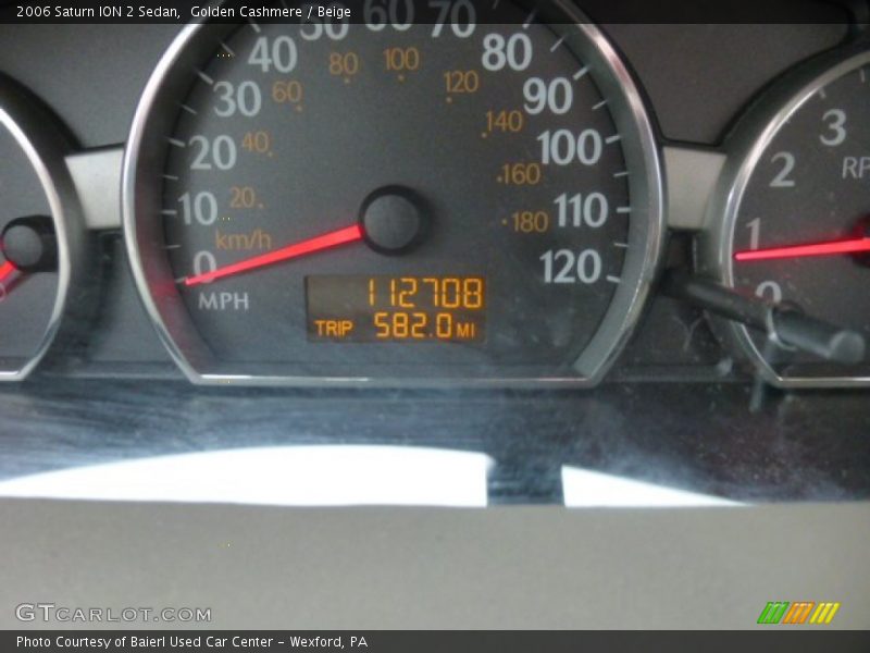 Golden Cashmere / Beige 2006 Saturn ION 2 Sedan