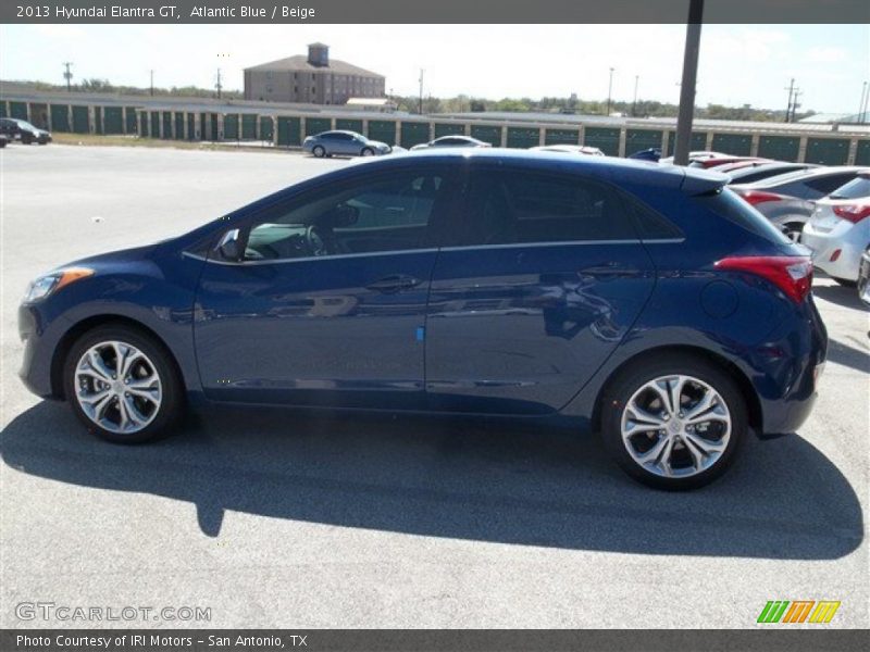 Atlantic Blue / Beige 2013 Hyundai Elantra GT