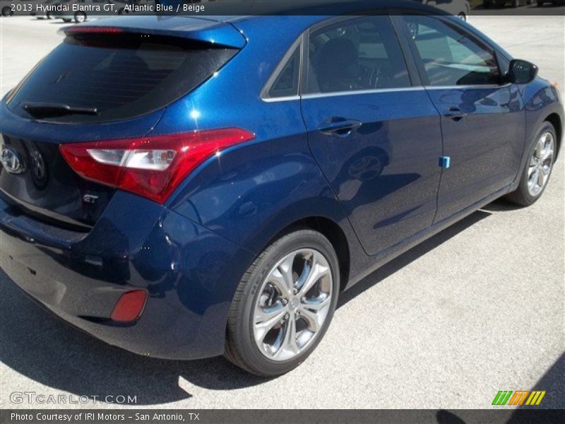 Atlantic Blue / Beige 2013 Hyundai Elantra GT