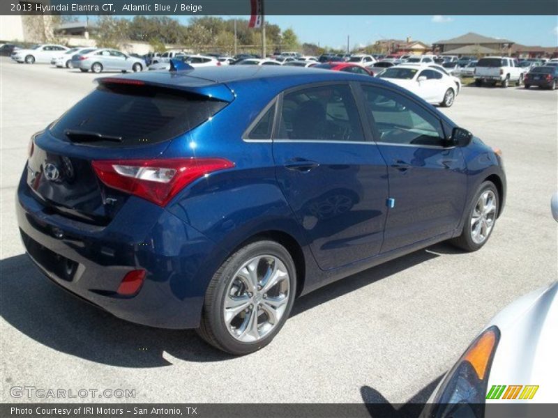 Atlantic Blue / Beige 2013 Hyundai Elantra GT