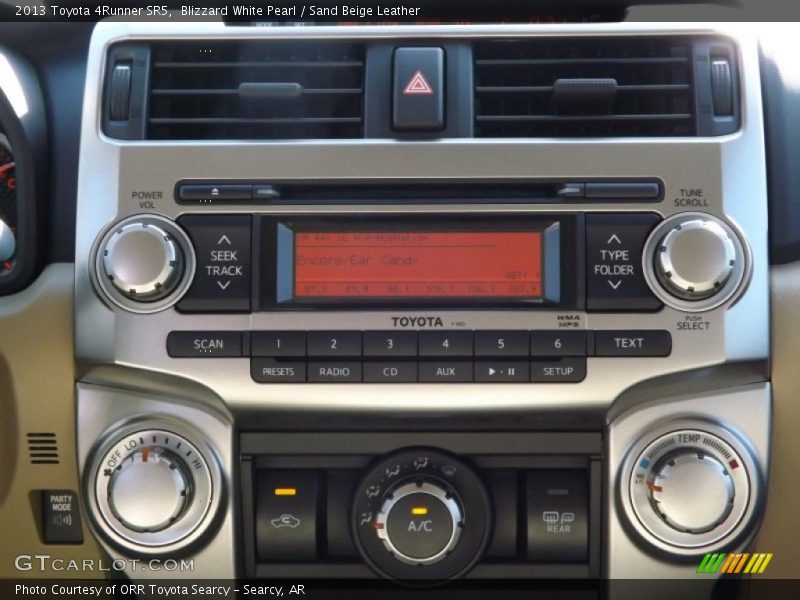 Blizzard White Pearl / Sand Beige Leather 2013 Toyota 4Runner SR5