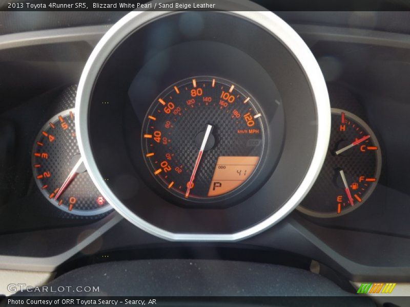 Blizzard White Pearl / Sand Beige Leather 2013 Toyota 4Runner SR5