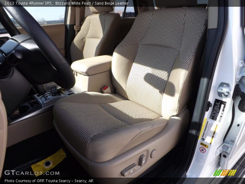 Blizzard White Pearl / Sand Beige Leather 2013 Toyota 4Runner SR5