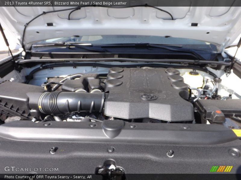 Blizzard White Pearl / Sand Beige Leather 2013 Toyota 4Runner SR5