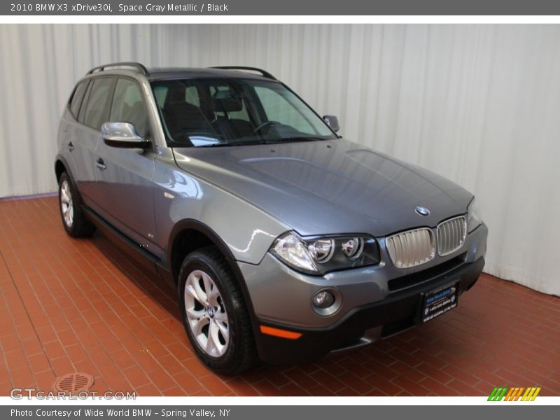 Space Gray Metallic / Black 2010 BMW X3 xDrive30i